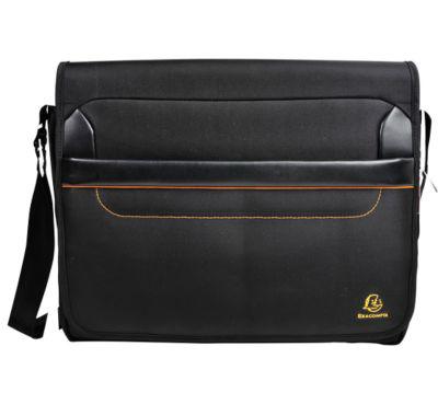 Laptoptasche Exacompta Exactive, für Laptops bis 14", Dokumente bis DIN A4, B 380 x T 100 x H 305 mm, Polyester, schwarz