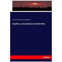 Quellen zur Geschichte der Stadt Wien, Fachbücher von Verein für Geschichte der Stadt Wiens