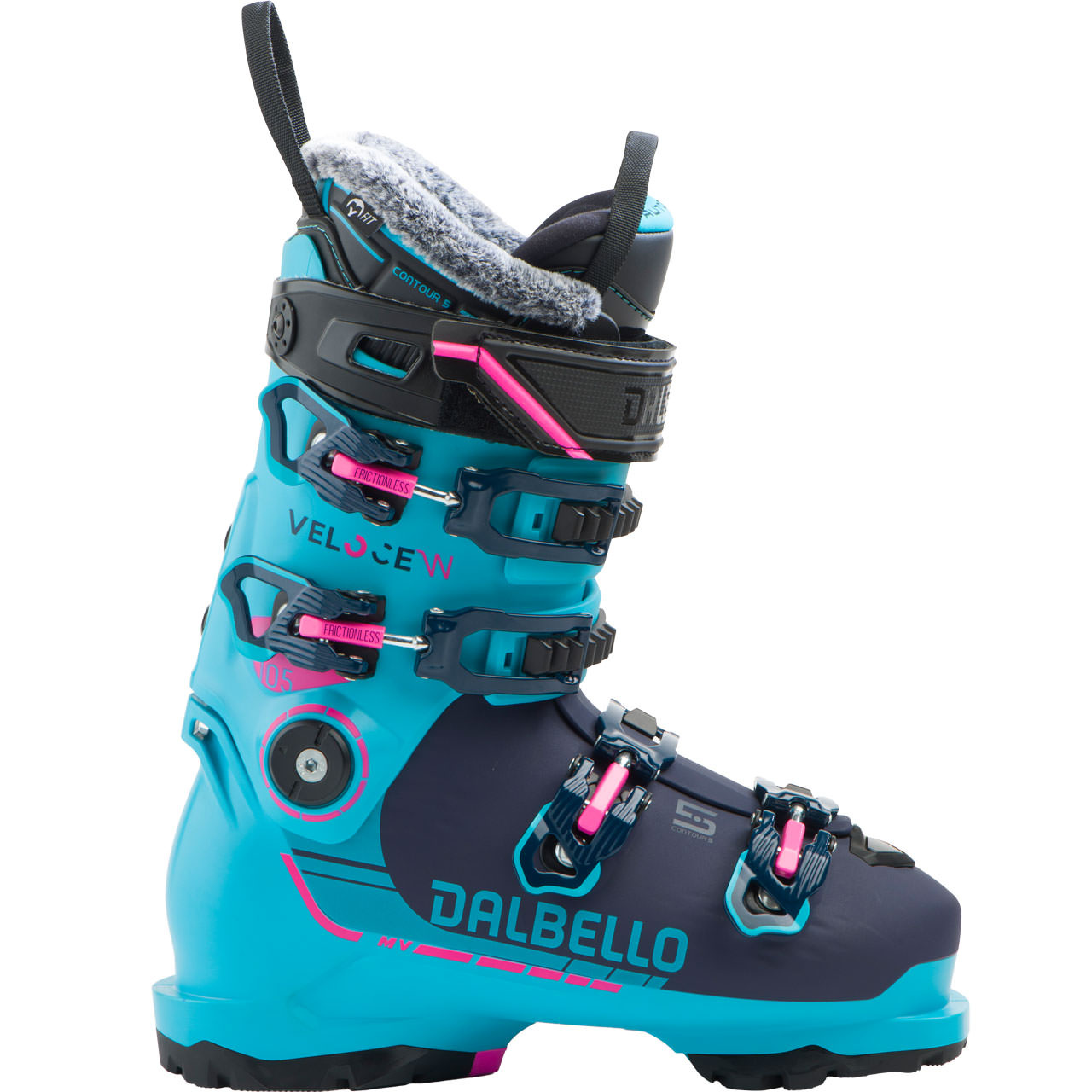 Dalbello Veloce 105 MV W GW caraibi blue/dark blue - 23 / 23.5