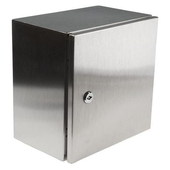 RS PRO IP66 Wall Box, S/Steel, 300x300x200mm (8428370)