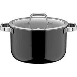 WMF Kochtopf mit Deckel Fusiontec Mineral Pro ∅24cm - schwarz|silber