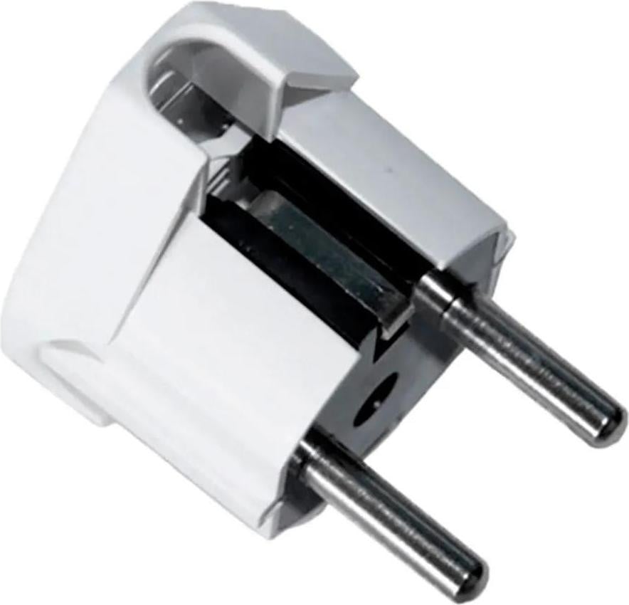 Solera Schuko stekkeradapter, 16A, wit, geschikt voor EU-stopcontacten (220V)