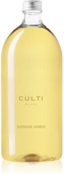 Culti Milano Refill Supreme Amber recarga de aroma para difusores 1000 ml. Refill Supreme Amber