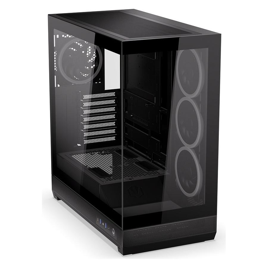 Endorfy Fishtank 6000 Corona (schwarz, Tempered Glass x 2) (ATX, E-ATX, mATX, Mini-ITX) (EY2A025)