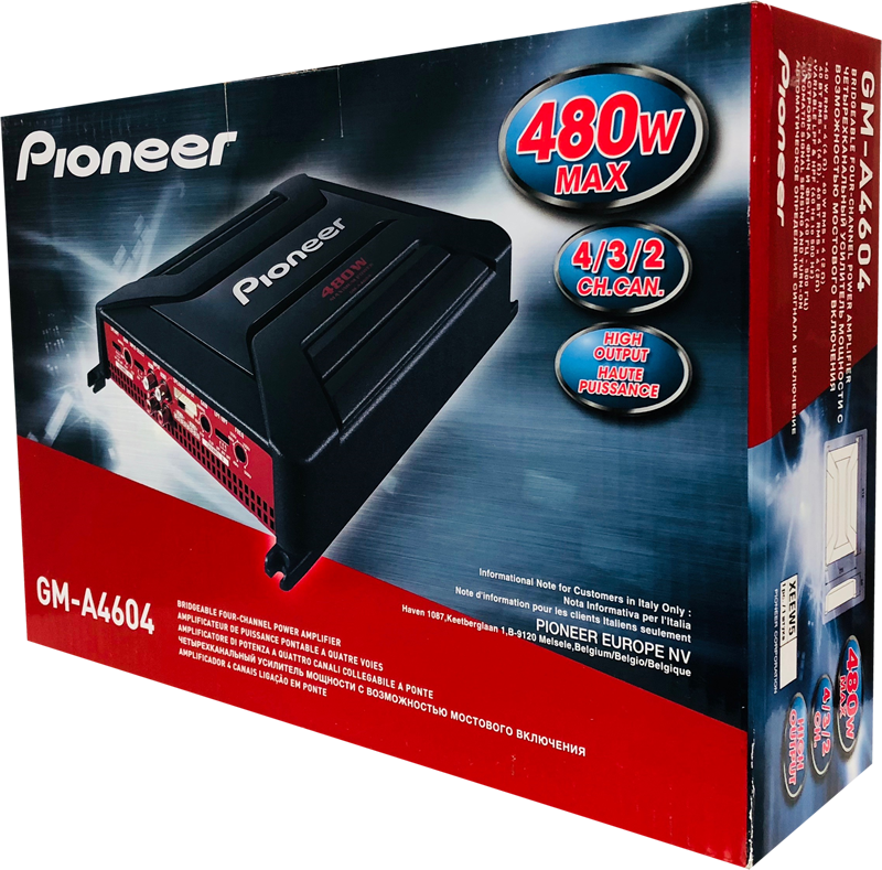 Pioneer GM-A4604