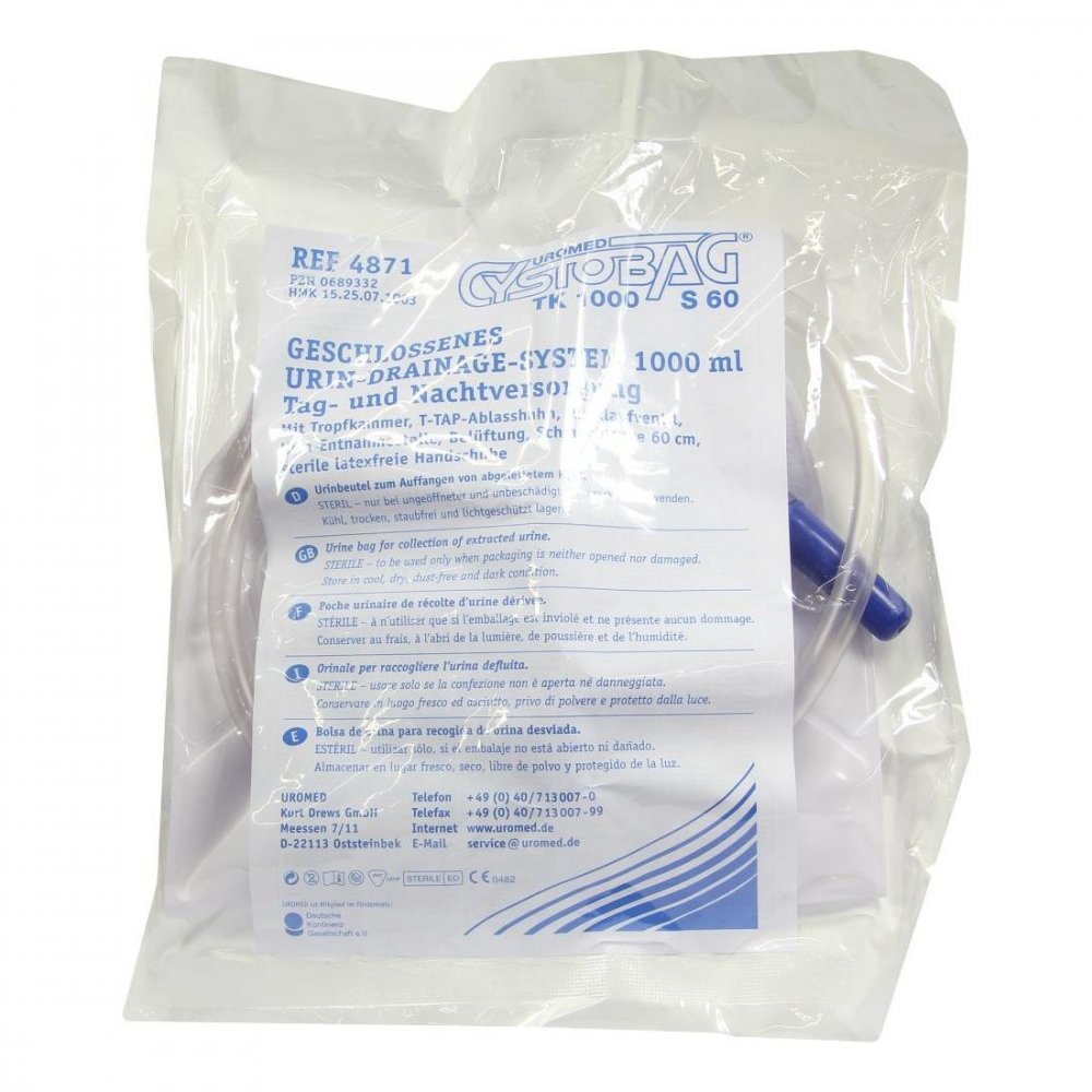 UROMED Kurt Drews KG Cystobag Tk 1000 S60 4871 Beutel 00689332