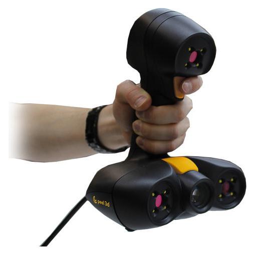 Creaform PEEL2-S 3D Scanner in Rugged Case with Calibration Plate USB/Power Cable Targets 1 (SYS-P3D-PEES2ZRC)