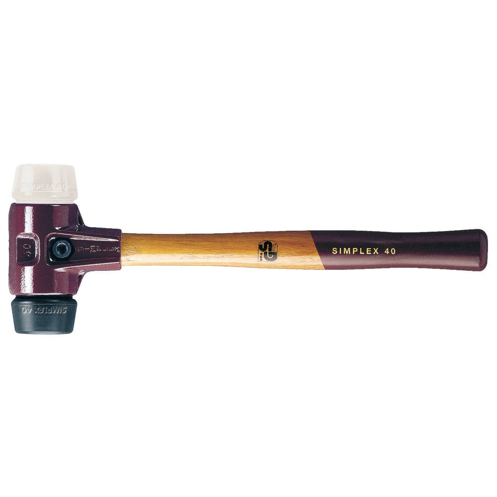 Halder SIMPLEX-Schonhammer 40 rubber/nylon voor SIMPLEX-systemen
