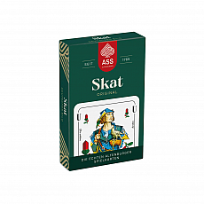 ASS Spielkartenfabrik Skat - deutsches Bild in Faltschachtel - plastikfrei im Spiel 299720