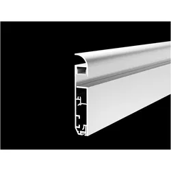 Synergy 21, LED Streifen, LED U-Profil 200cm, ALU1580-10, silber, Fussboden/Sockelleiste (200 cm, Indoor)