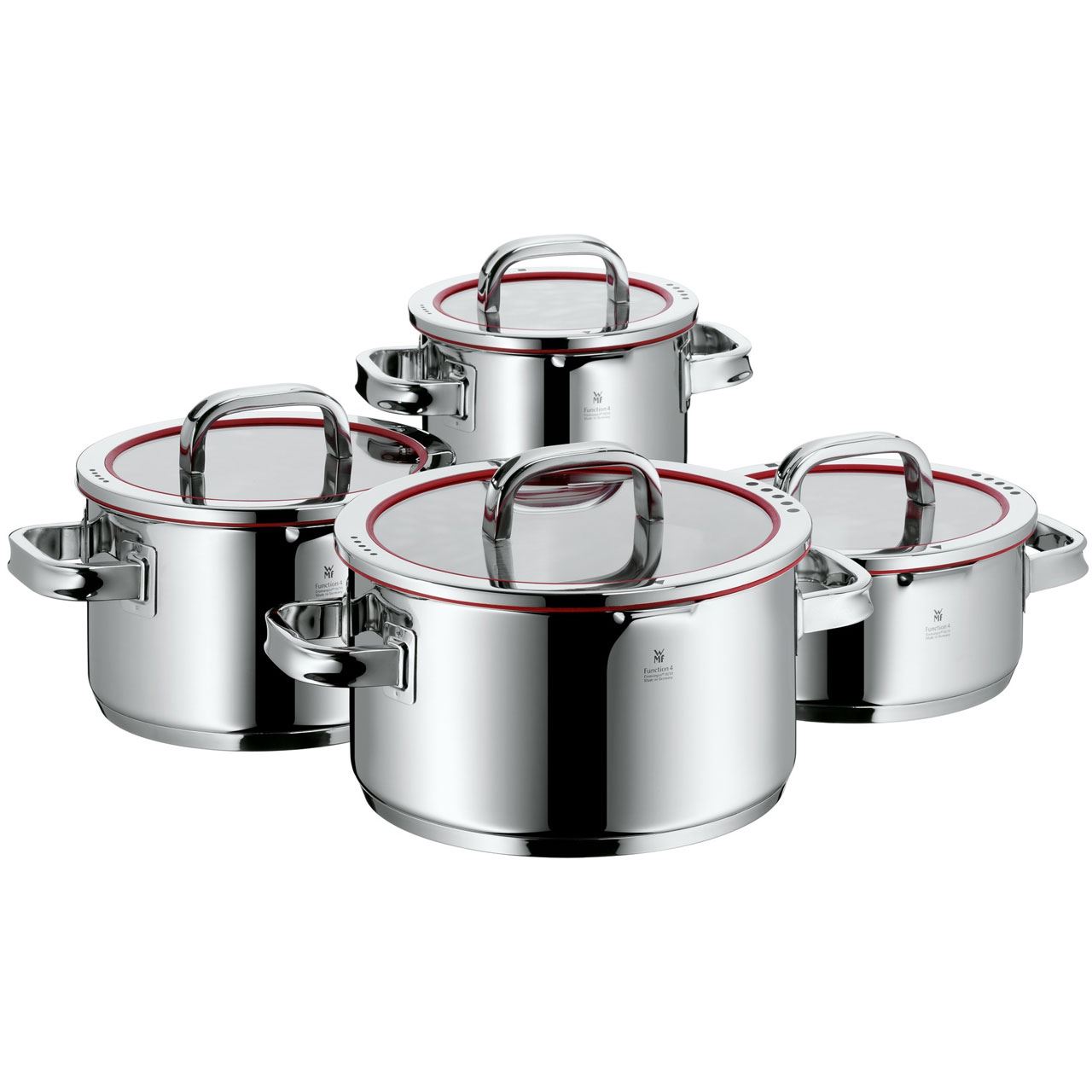 WMF Function 4 Kochtopf-Set, 4-tlg.