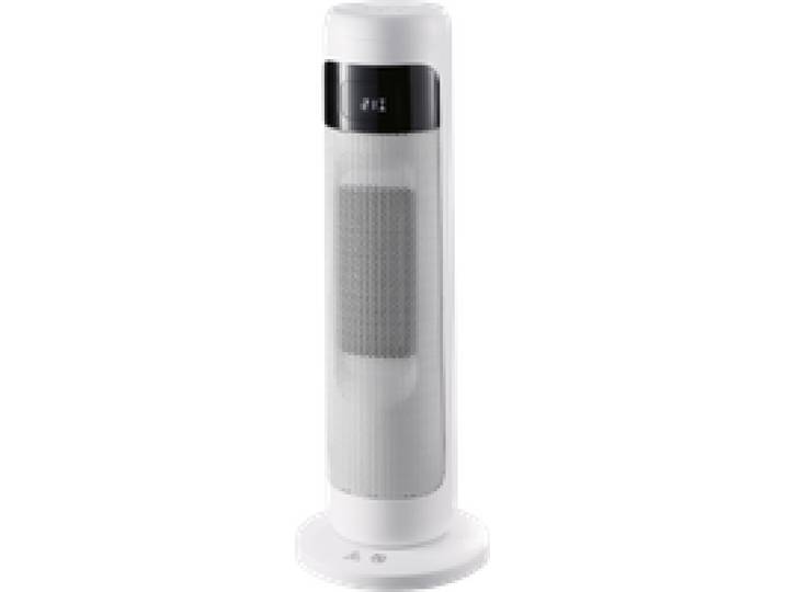 TRONIC® Chauffage soufflant tour en céramique «PTC TTHL 2000 C3» (blanc)