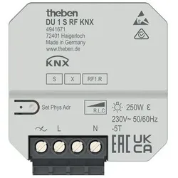 Theben UP-Funk-Dimmaktor DU 1 S RF KNX