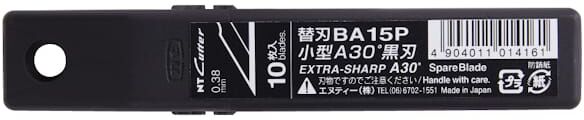Brytblad NT-Cutter 9mm BA15P 10/fp 5st