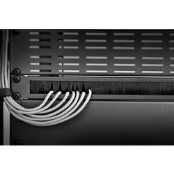 Renkforce RF-3429140 19 Zoll Netzwerkschrank-Bürstenleiste 1 HE Schwarz