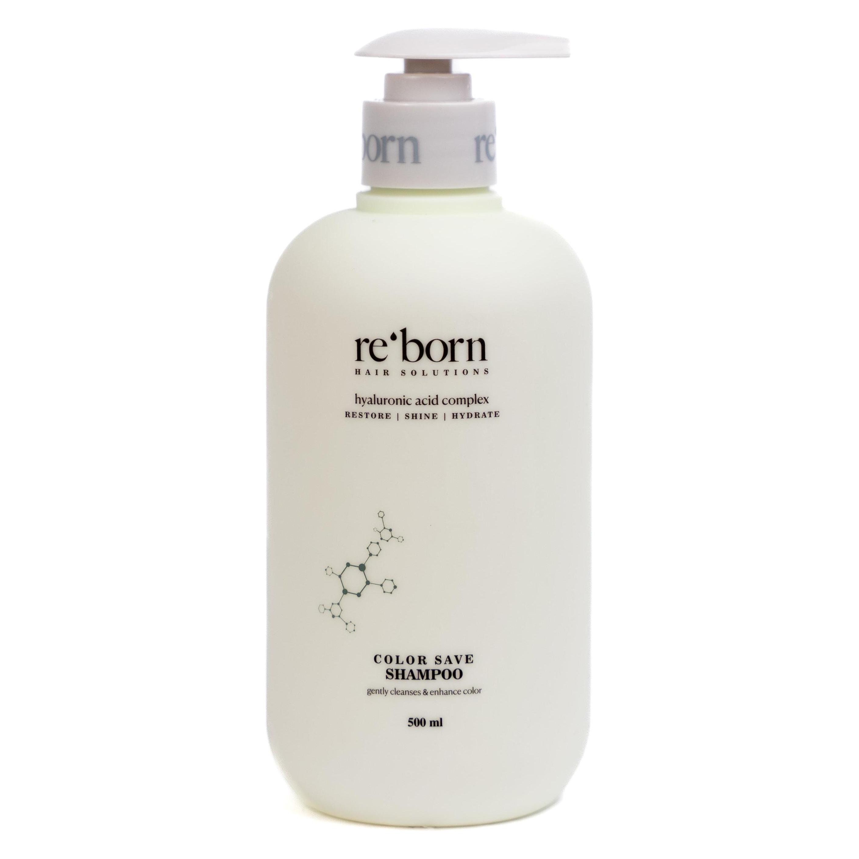 Reborn - COLOR SAVE SHAMPOO - 500 ml (Flüssiges Shampoo, 500 ml) (P761)