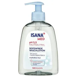 ISANA Waschlotion seifenfrei »pH 5,5 hautneutral« 0.3 L transparent