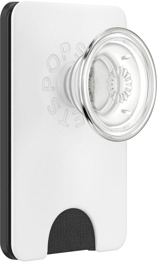 PopSockets PopWallet+ MagSafe Valkoinen Irrotettava Korttikotelo
