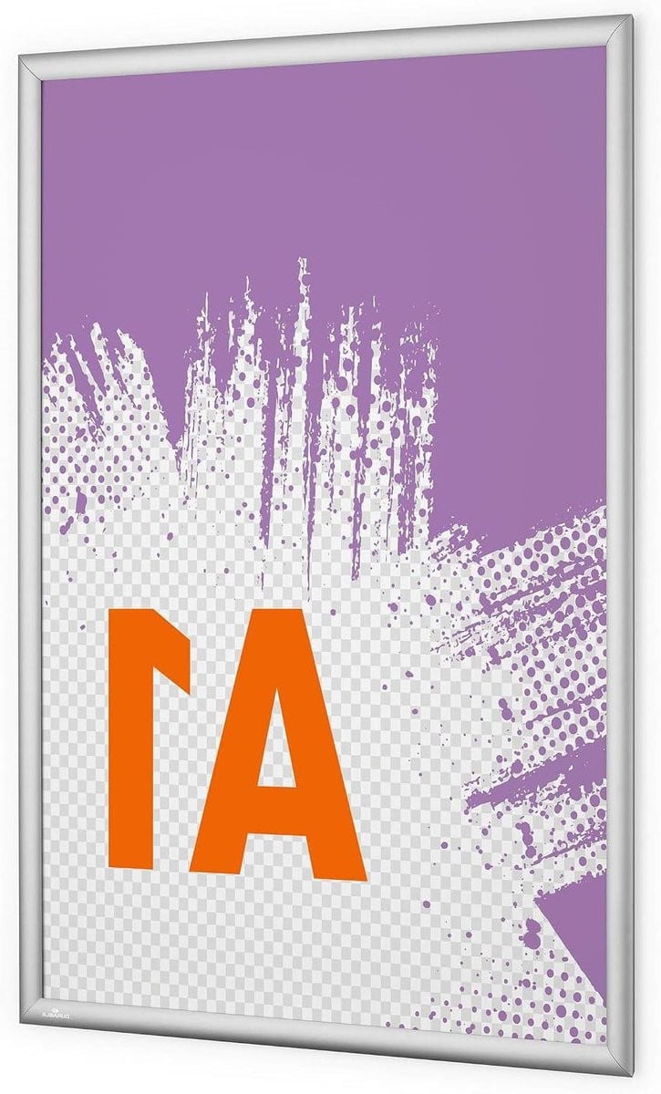 Aluminium Vouwlijst Zilver A1 Waterdicht en UV-bestendig Posterframe