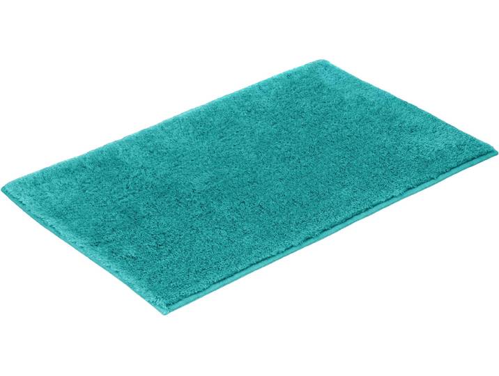 Badematte VOSSEN Timeless , blau (lagoon), H:10mm, Polyacryl, Badematten, Badematte