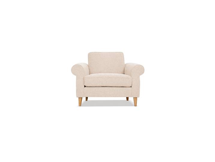 Livetastic Sessel Naomi, Creme, Füllung: Federn, Kaltschaum, 104x82x91 cm, Wohnzimmer, Sessel, Sonstige Sessel