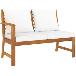 vidaXL, Gartenlounge, Dacolis (Eckteil + Mittelteil + 2x Bank + Tisch)