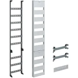 Hager, Verteilerschrank Zubehör, Verteilerfeld univZ 1350mm ZU59RK 1feld. 9rh o.QC-Klemmen m.UT22B