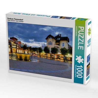 CALVENDO Puzzle Zentrum Timmendorf | 1000 Teile Lege-Größe 64x48cm Foto-Puzzle für glückliche Stunden