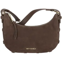 HEY MARLY Umhängetasche Lifetime Sister S Suede coffee - 17