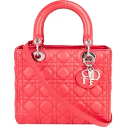 Christian Dior Christian Dior Quilted Leather Lady Dior Handbag Koffer24