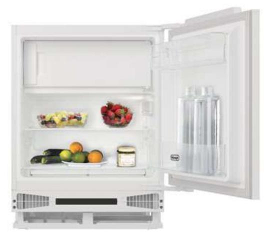 De'Longhi Ein-Tür-Kühlschrank F6ST111E, Unterbau, 111 l, weiß, mit Gefrierfach