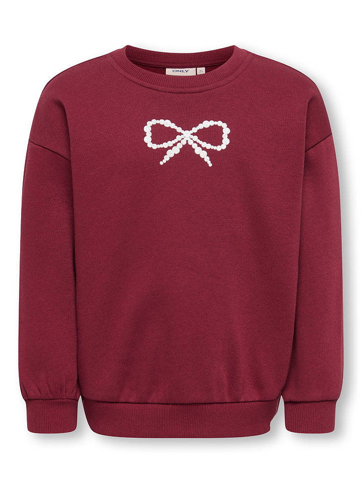 KIDS ONLY Sweatshirt "Kate" in Rot - 122