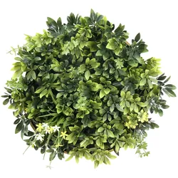 Pflanzenmatte /-wand / Vertikaler Garten LEAFLUXE WALL 2 50x50cm rund grün hjh LIVING