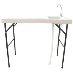 Lemodo Campingtisch mit Spüle und Wasserhahn