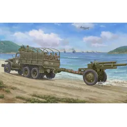 I Love Kit USA CCKW-352 Machine Gun Turret Version and M2A1 105MM Howitzer