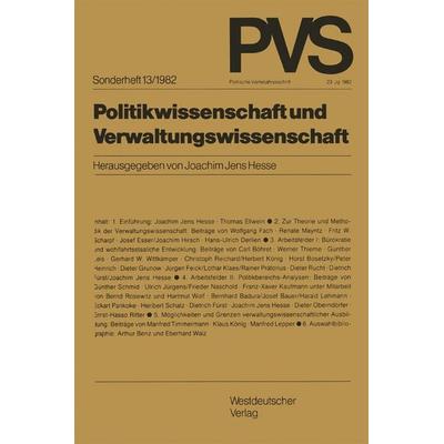 Politikwissenschaft und Verwaltungswissenschaft, Taschenbuch von , VS Verlag für Sozialwissenschaften, 978-3-531-11581-8