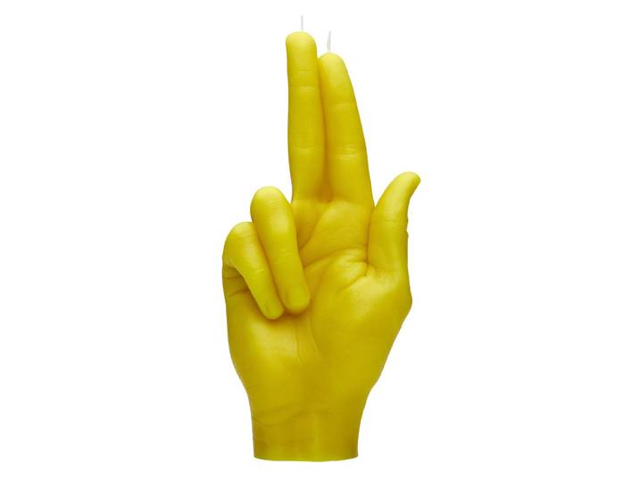 Gun fingers Gelb
