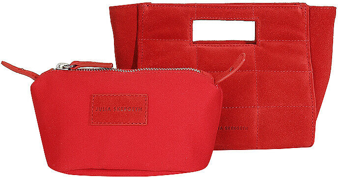JULIA SKERGETH Ledertasche - Mini Bag LIMITED EDITION rot EG
