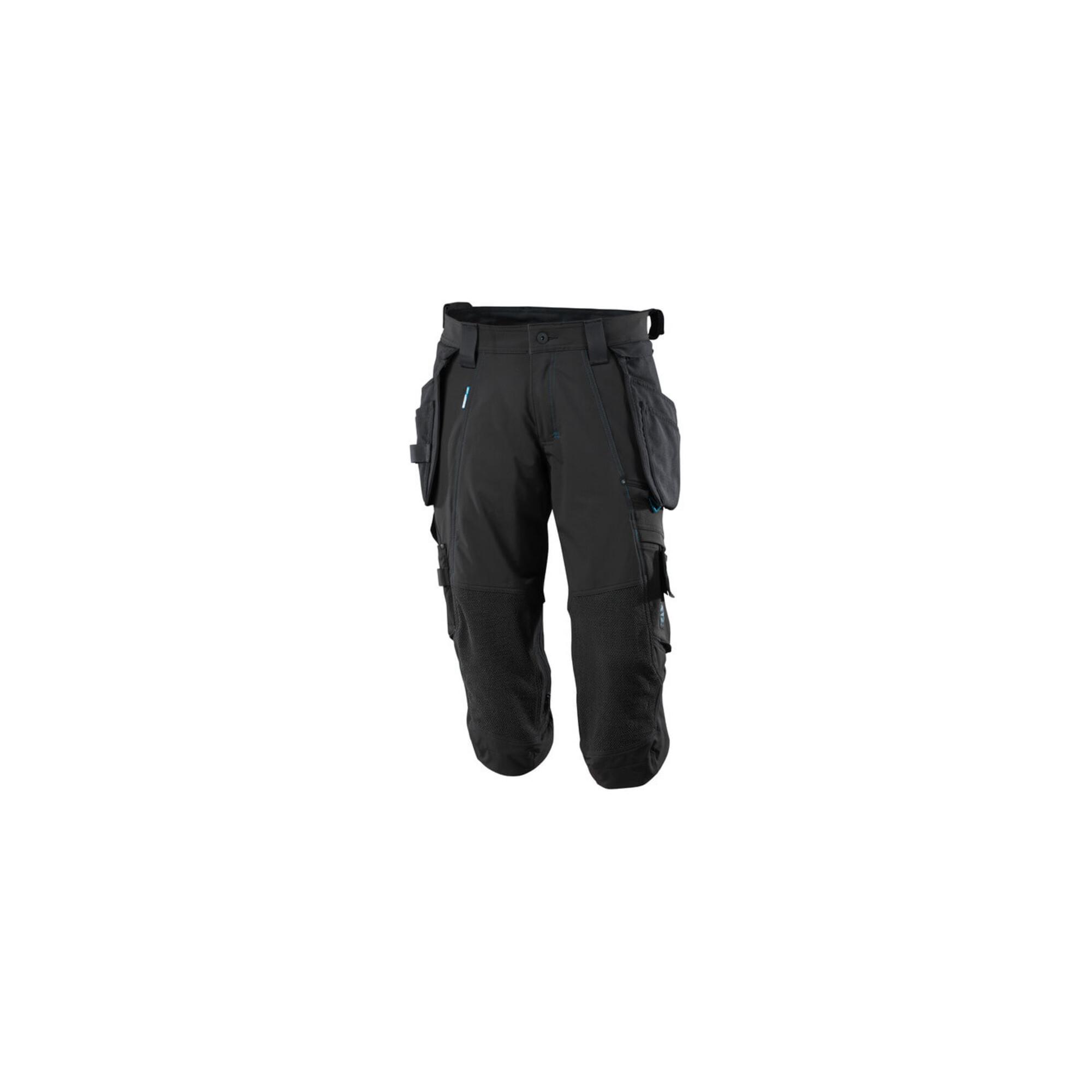 Mascot Dreiviertel-Hose, Hängetaschen, Stretchs Dreiviertel-Hose Größe C49, schwarz (17049-311-09-C49)