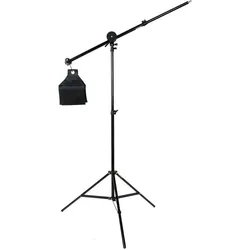 Falcon Eyes Galgenstativ + Sandsack LSB-3, Mikrofonständer, Schwarz