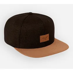 REELL Suede Cap dark brown tweed Gr. Uni