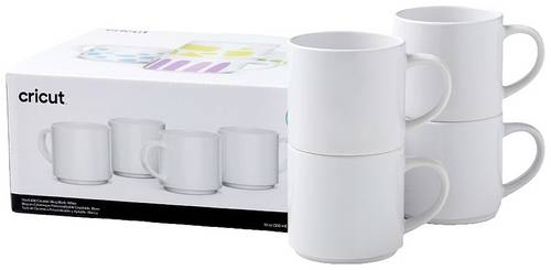 Cricut 2009392 Tasse 300ml Weiß 4St.