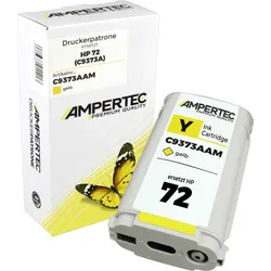 Kompatible Tinte ersetzt HP C9373A  72  yellow