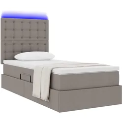vidaXL, Bett, Lee Buttons (90 x 200 cm)
