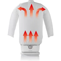 CleanMaxx DS-17013, Bügeleisen, Weiss, Grau