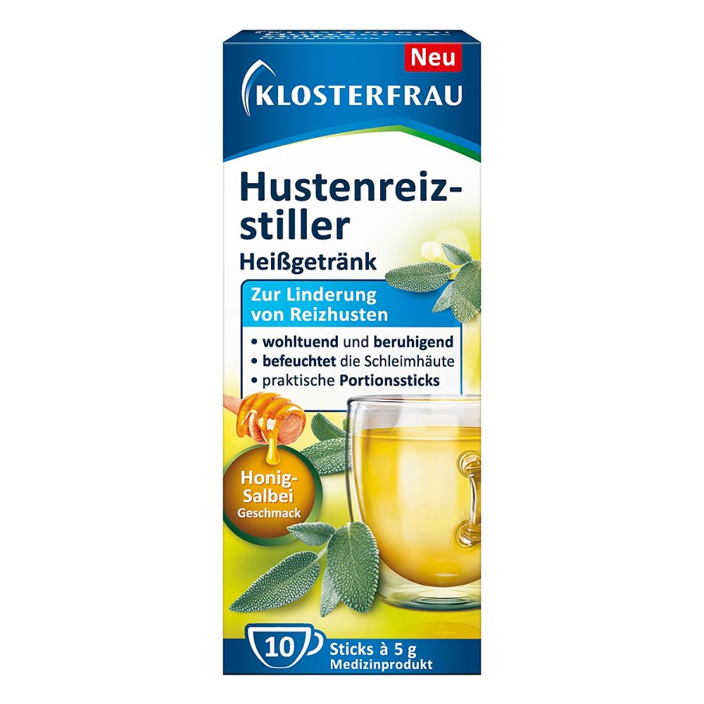 MCM KLOSTERFRAU Vertr. GmbH Klosterfrau Hustenreiz-Stiller Heißgetränk Pulver 19251644
