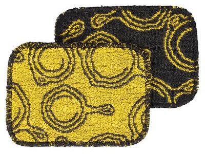 Lodge Non-Scratch Scrubbing Cloths For Cast Iron 6.5 in. L 2 pk