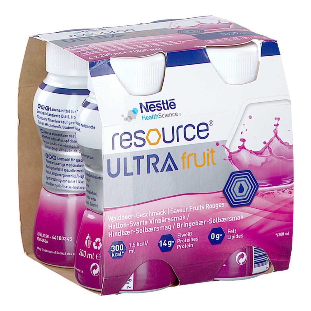 Nestle Health Science (Deutschland) GmbH Resource Ultra Fruit Waldbeere Flüssig 17160736