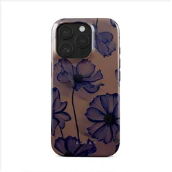 Burga Velvet Night (Apple iPhone 16 Pro), Smartphone Hülle, Violett, Braun