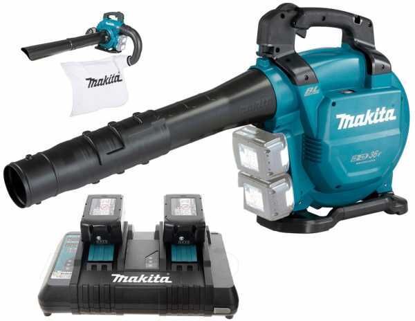 Makita DUB363 - Souffleur aspirateur à feuilles sans fil - 36 V 5 Ah